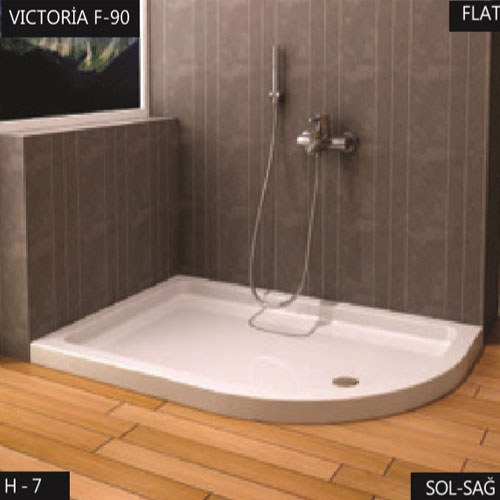 Victoria Flat Asimetrik Duş Teknesi