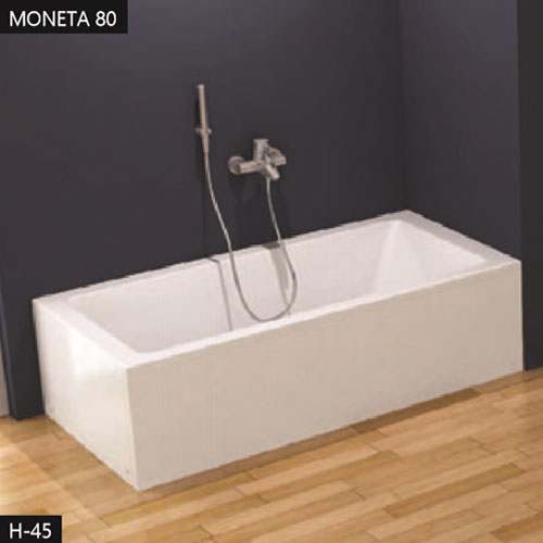 Moneta Düz Mini Küvet